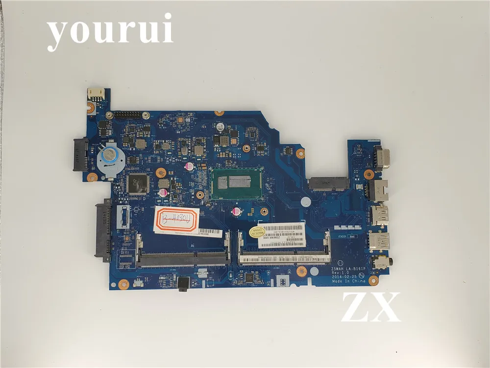 Z5WAH LA B161P материнская плата для ноутбука Acer aspire E5 531 571 Материнская NBML811002 NB.ML811.002 SR1EN