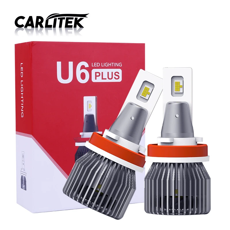

U6PLUS H7 LED Headlight Bulb canbus no error H4 H11 9005 9006 20000LM Nine 45mi chips 6500K 90W lamp Car fog light 12V 24V KQ