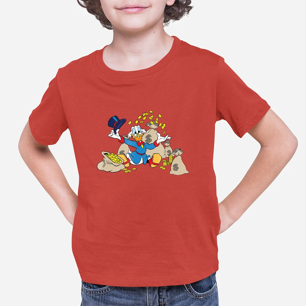 Детские футболки Four Seasons Disney летние новые продукты с мультяшным изображением