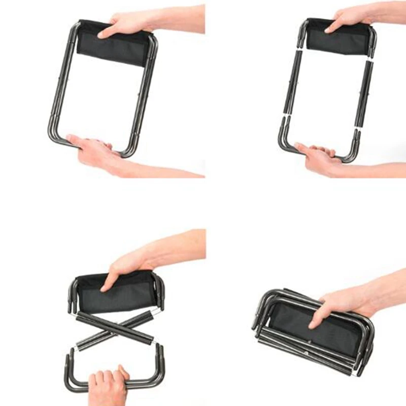 

Folding Fishing Chair Lightweight Picnic Camping Chair Foldable Aluminium Cloth Outdoor Portable Easy To Carry