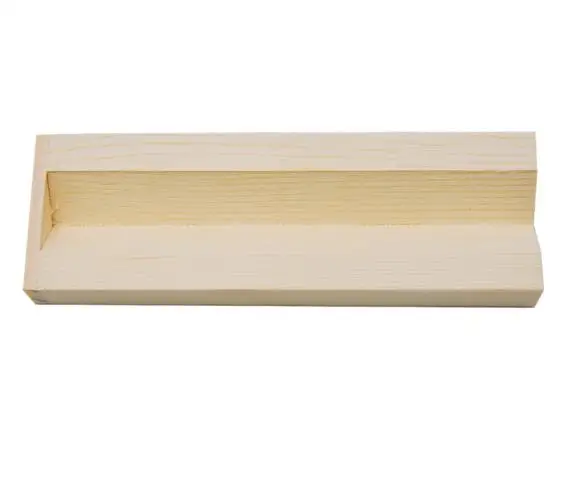 Деревянная шкатулка Коробки клен камфары древесины прокатки Бумага лоток чехол