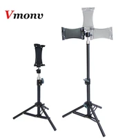 60cm tablet tripod floor holder for ipad air pro 5 to 12 9 inch tablet phone tripod stand mount for iphone x 12 samsung support