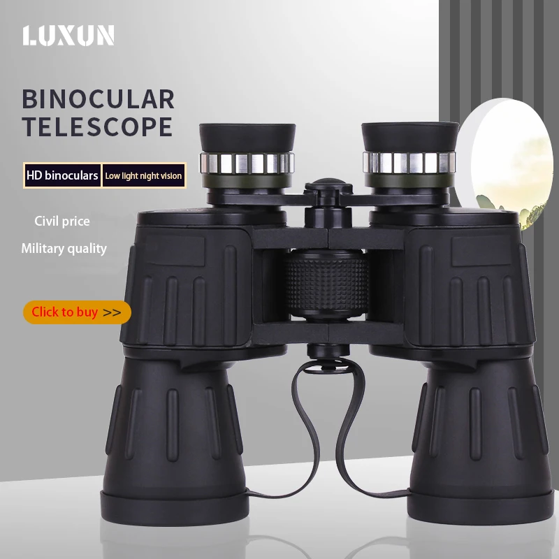 Мощный бинокль LUXUN 60x50 туристический телескоп для отдыха на открытом воздухе