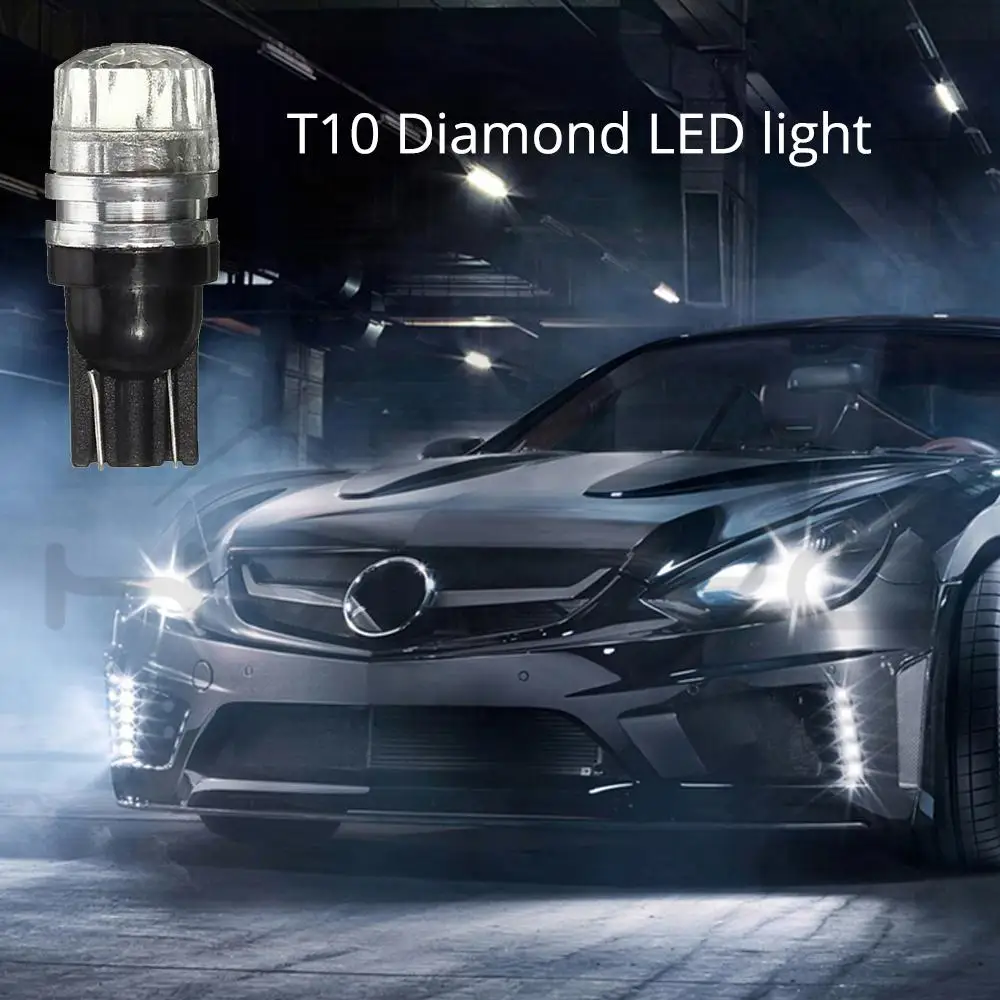 T10 194 W5w Красный Белый Автомобильный Обратный светодиодный автоматический Клин