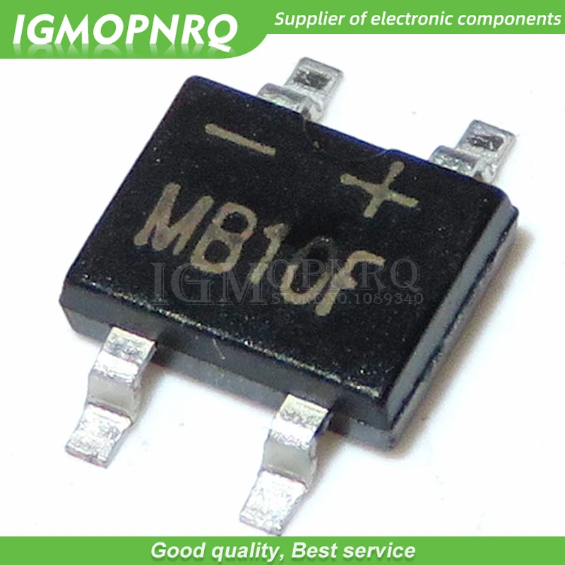 20 шт. выпрямительный мост MB10F SOP4 1000V SMD 1A MB10 новинка оригинал бесплатная