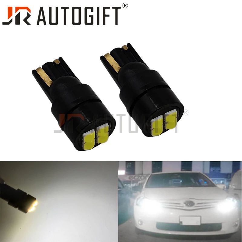 

50Pcs Bright T10 W5W High Quality 168 194 LED Car Interior Reading Light Marker Lamp 3030 4SMD LED Auto Wedge Parking Bulb