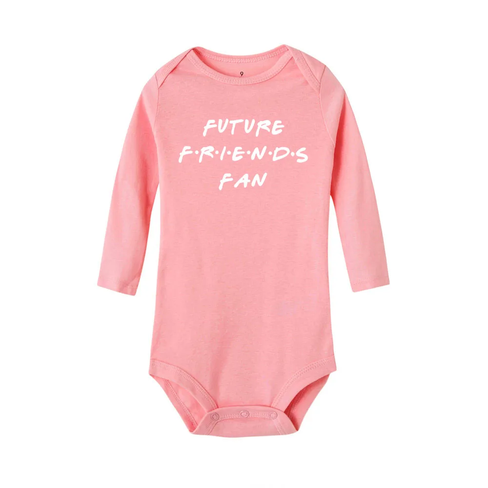 Future Friends Fan Baby Brothers комбинезоны, новорожденный, младенец, для маленьких мальчиков и девочек, хлопковый комбинезон с длинными рукавами, комбинезон для младенцев