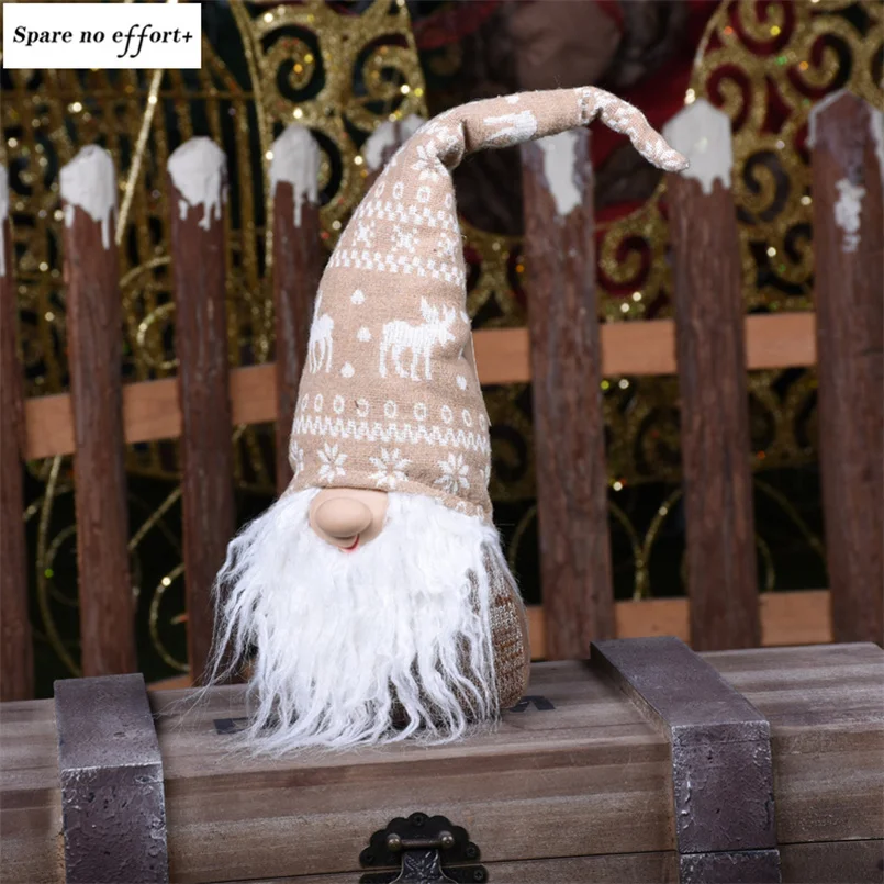 Кукла Санта Клауса Natal елочные украшения новогодний подарок Рождественская