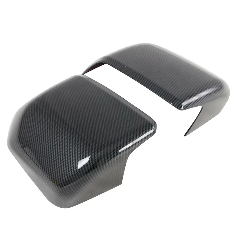 

For Ford F150 For Raptor 2017-2020 Carbon Fiber Look Side Mirror Cover Cap Rearview Cover Car Mirror Shell Cover Accessories