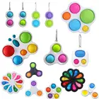 Брелок для ключей # AC, игрушки-антистрессы для взрослых и детей, доска для снятия напряжения, контроллер, игрушки для снятия стресса