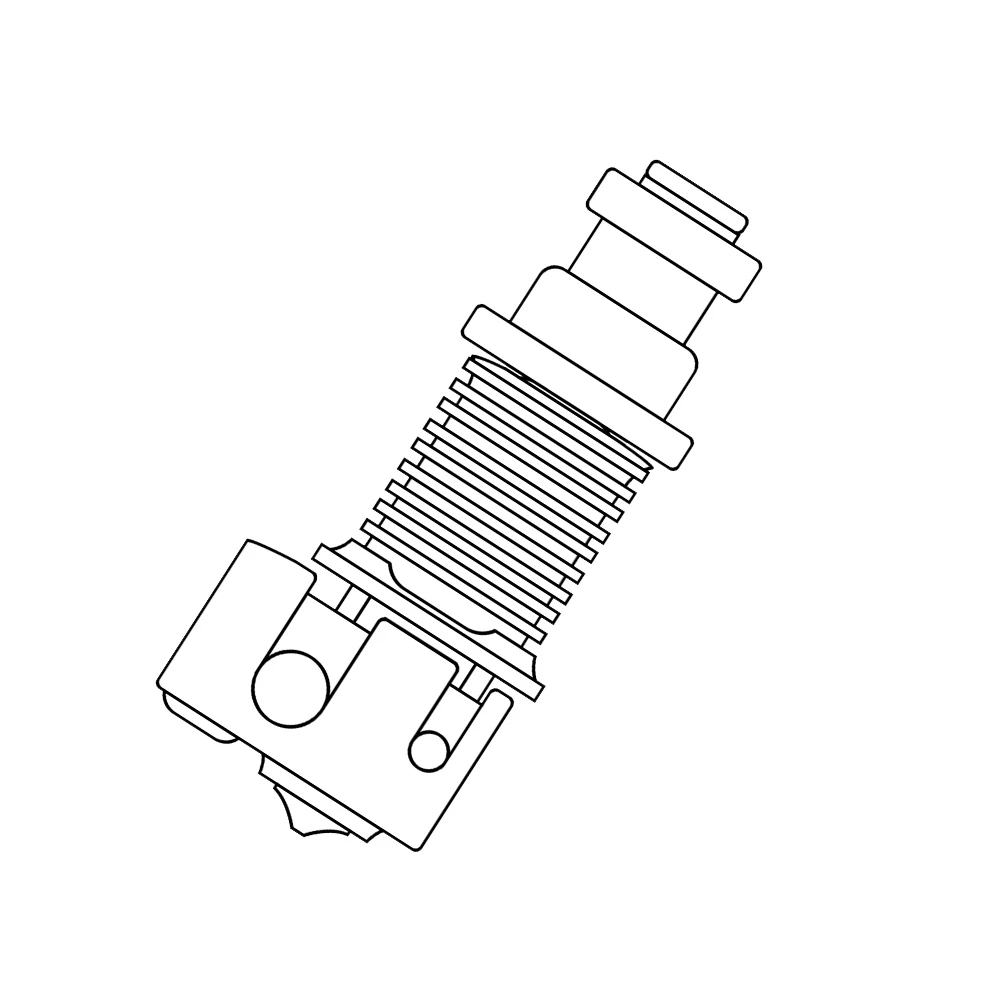 bigtreetech dragon hotend v2 0 all metal copper alloy 0 4mm extrusion head for titan ddb extruder e3d v6 hotend 3d printer parts free global shipping