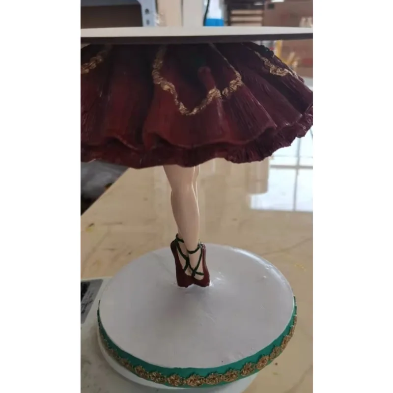 Soporte para galletas de Cascanueces de Navidad, bandeja para aperitivos, botas de Ballet, soporte para pasteles, adornos de decoraci&oacute;n navide&ntilde;a-4