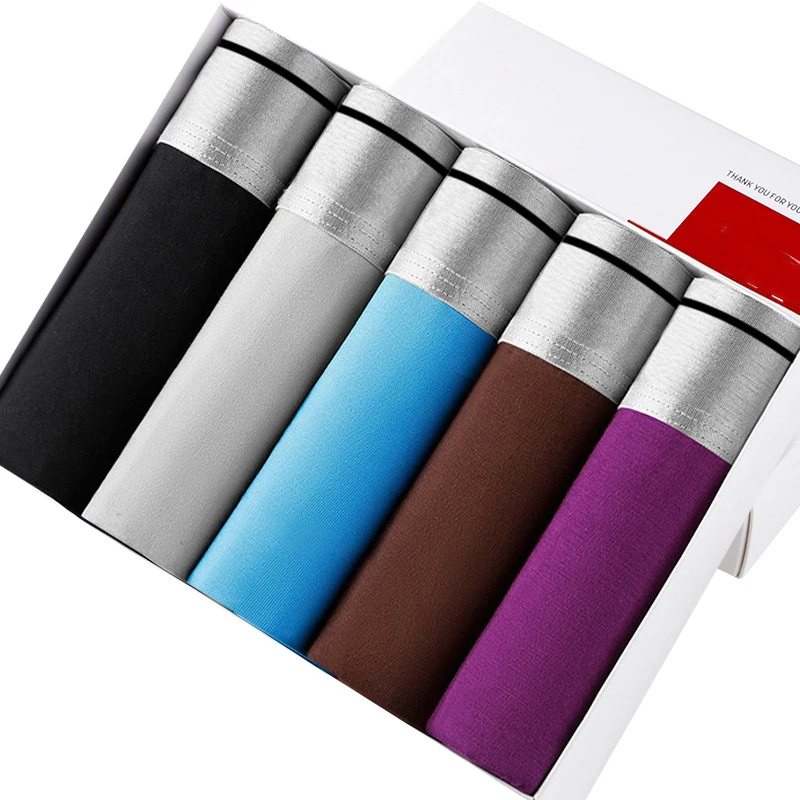 

4 шт./комплект, Мужские Трикотажные трусы