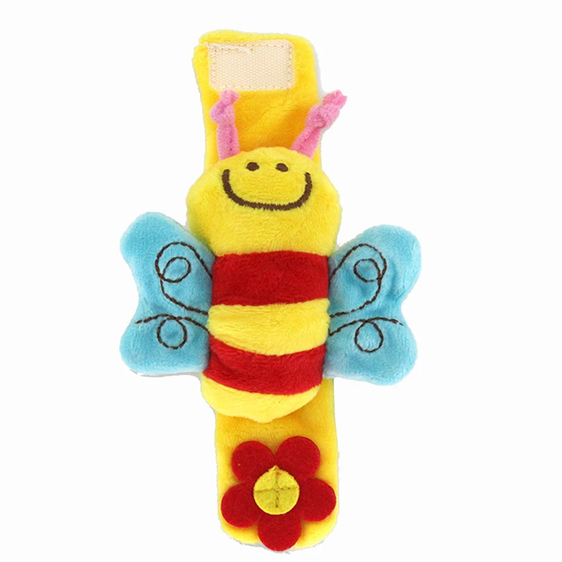 Детская погремушка на запястье мягкие плюшевые игрушки разной формы