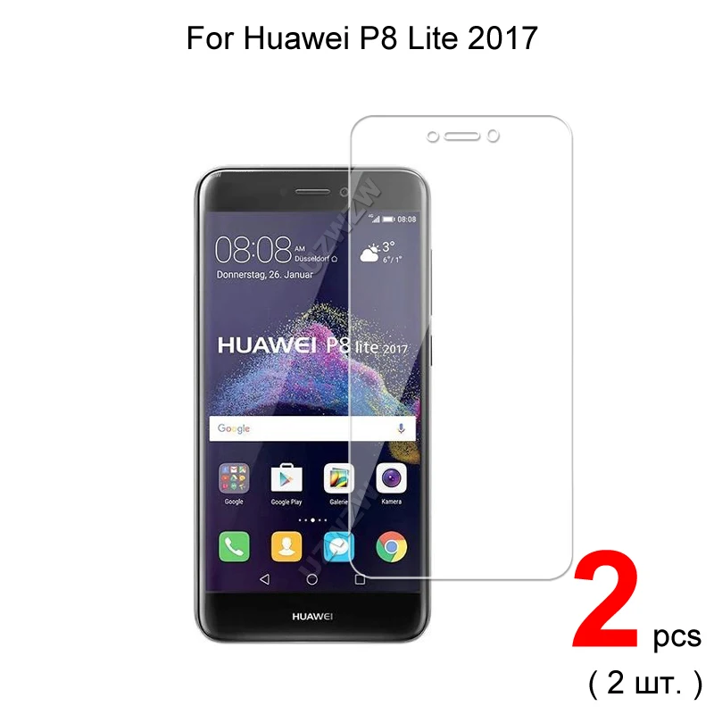 Для Huawei P8 Lite 2017 5 2 дюймов Премиум 2.5D Закаленное стекло Защита для экрана защитное стекло|Защитные стёкла и