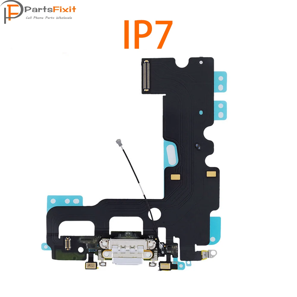 

Оригинальный зарядный шлейф для IP7 USB-порта зарядного устройства док-разъем с микрофоном гибкий кабель для iP-разъема наушников гибкий