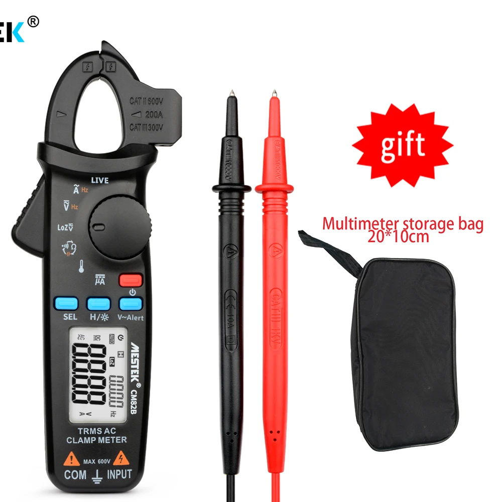 Цифровой измеритель напряжения MESTEK CM82A/B/C постоянного тока переменного амперметр