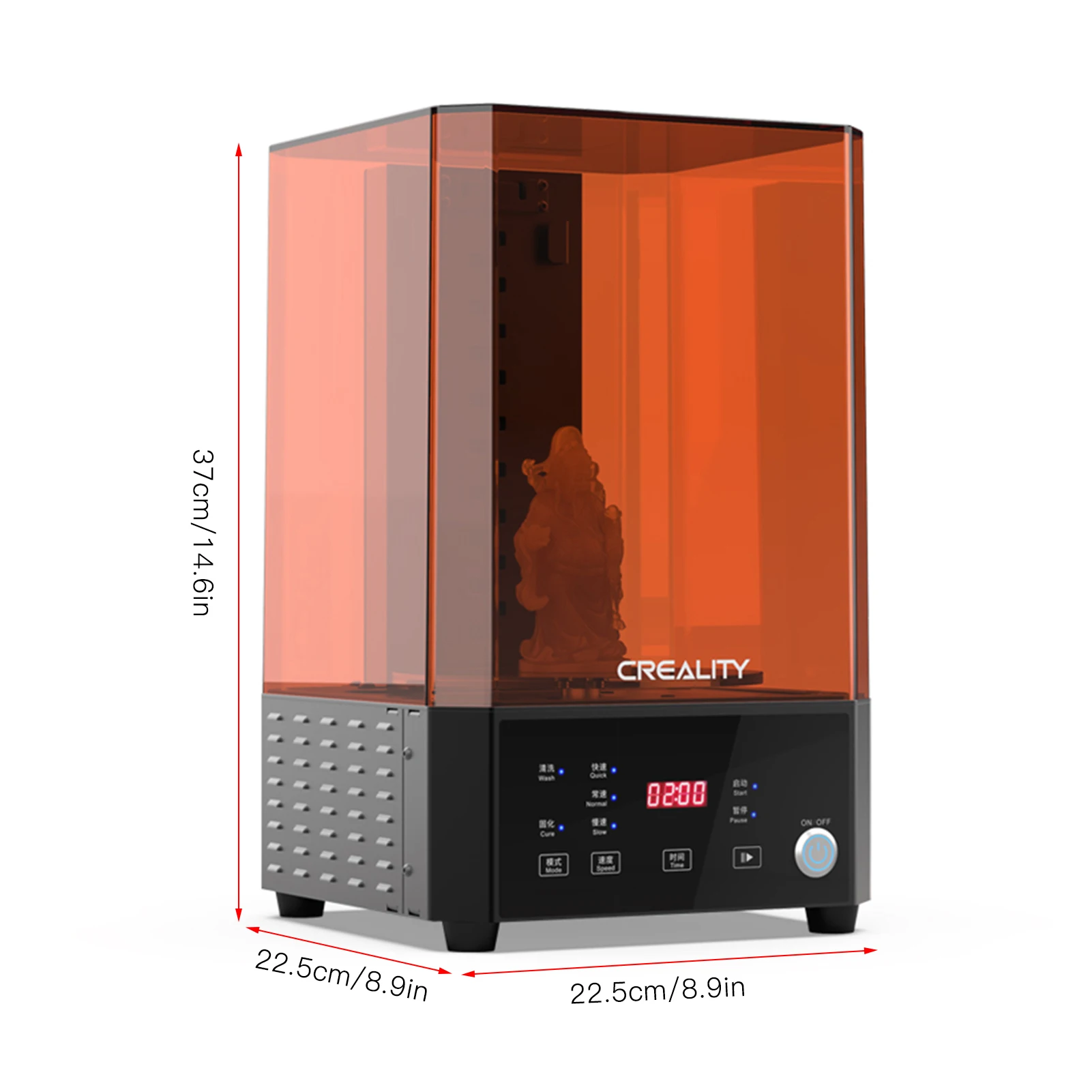 Creality UW 01 2 в 1 для мытья и аппарат лечения 360 ° поворотную платформу регулируемый 3