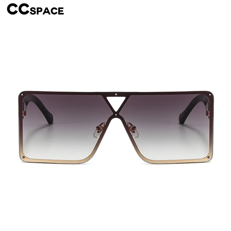 49193 большие квадратные очки-люкс Солнцезащитные очки мужские и женские Модные
