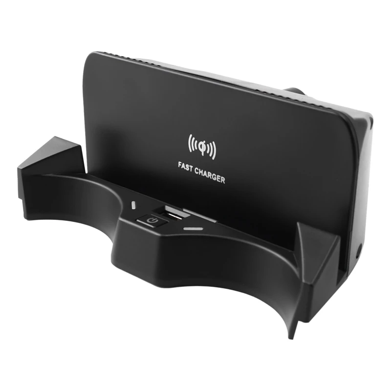 

for -BMW X1 X2 2016-2019 Car 15W Qi Wireless Charger Panel Fast Charging Phone Holder Pad