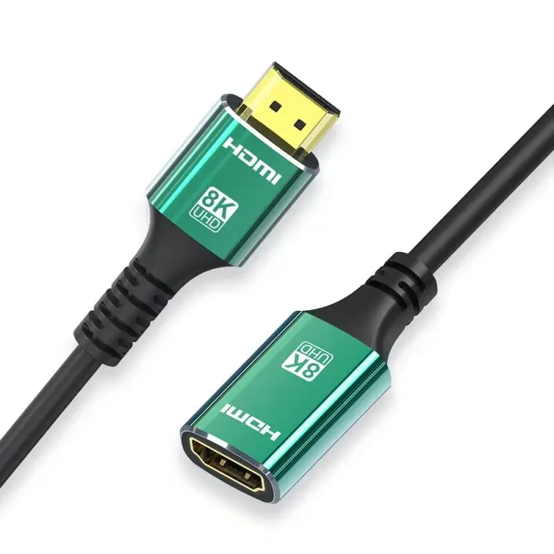 

Zihan HDMI 2.1 Extension Cable Male to Female Ultra-HD UHD 8K 60hz 4K 120hz Cable 48Gbs with Audio & Ethernet Cord