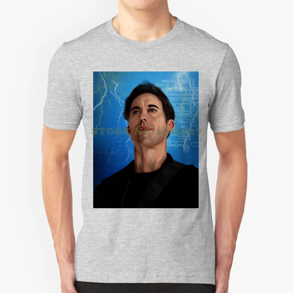 Классный дизайн модная футболка Харрисона уэлллса рисона доктор обратная