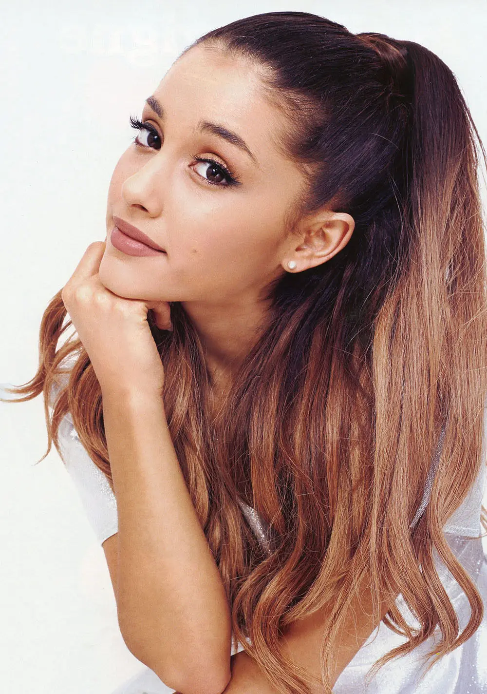 Шелковый постер Ariana Grande Настенный декор картина для комнаты 24x3 дюйма | Дом и сад