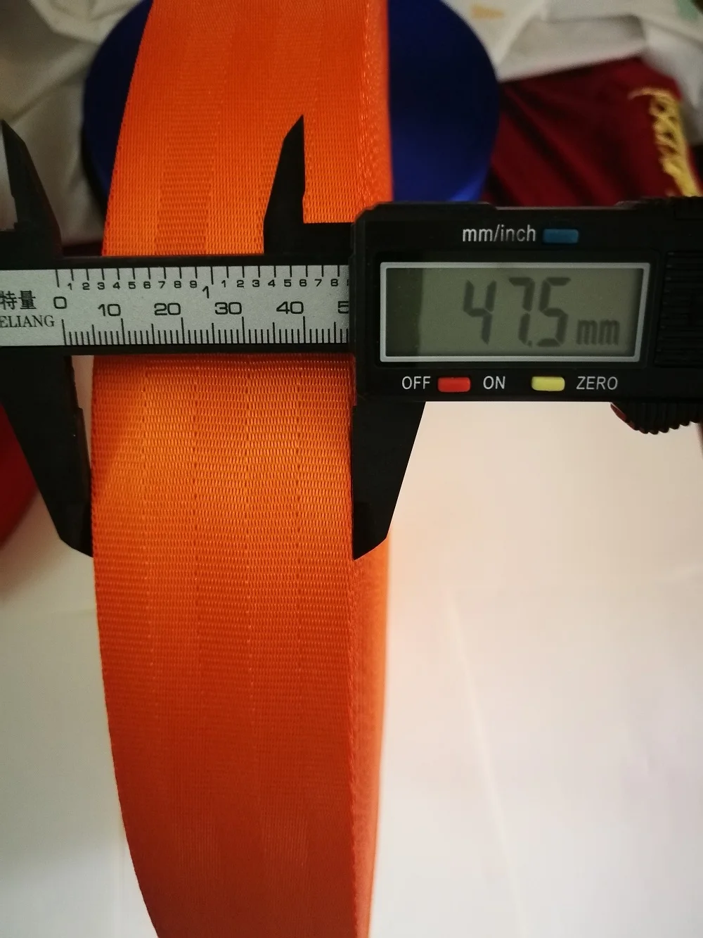 Оранжевый автомобильный модифицированный ремень безопасности 3m-30M стандарт 3C