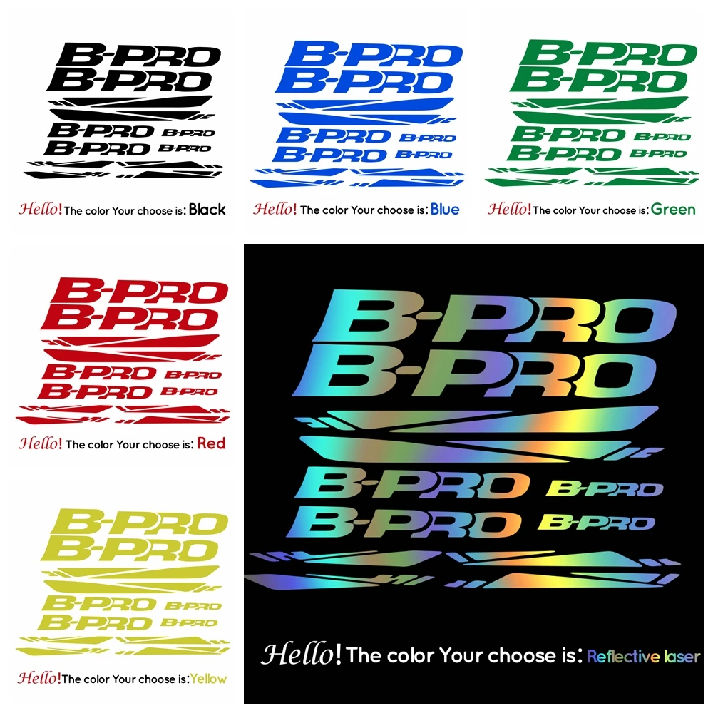

Exclusive transparent transport membrane non-tear stickers for b-pro-kit1 bike frames, bike ride decorative DIY decals