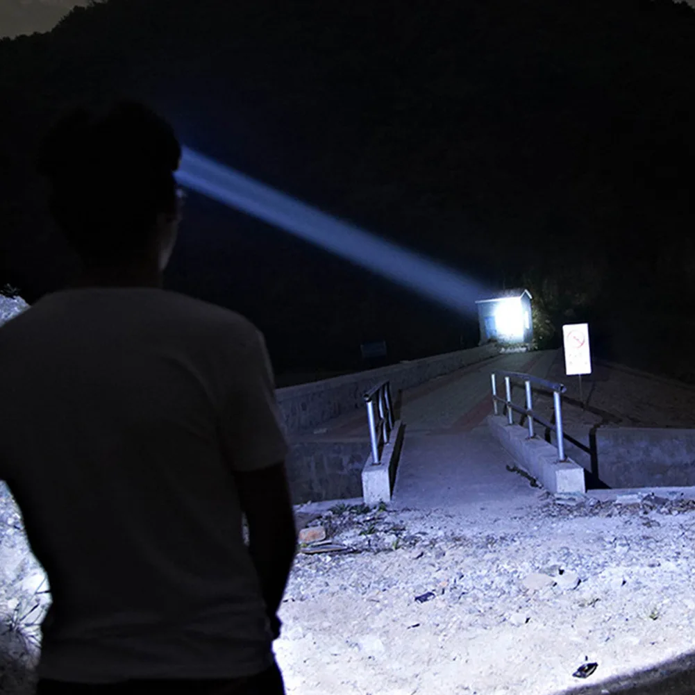 

Super Bright LED Headlamp Rechargeable Headlight 5000 Lumens for Hunting Camping REME889