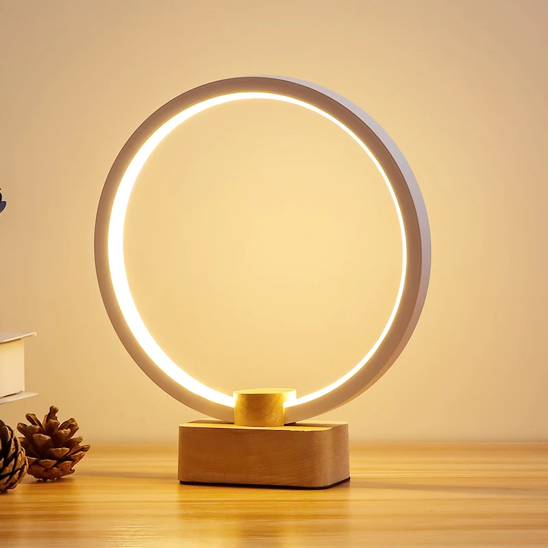 Прямая поставка, Светодиодный настольный светильник с-образной формы, Heng Balance Lamp, светодиодный, средний, воздушный, магнитный переключатель, лампа, USB, умное украшение жизни для спальни - Цвет абажура: Y