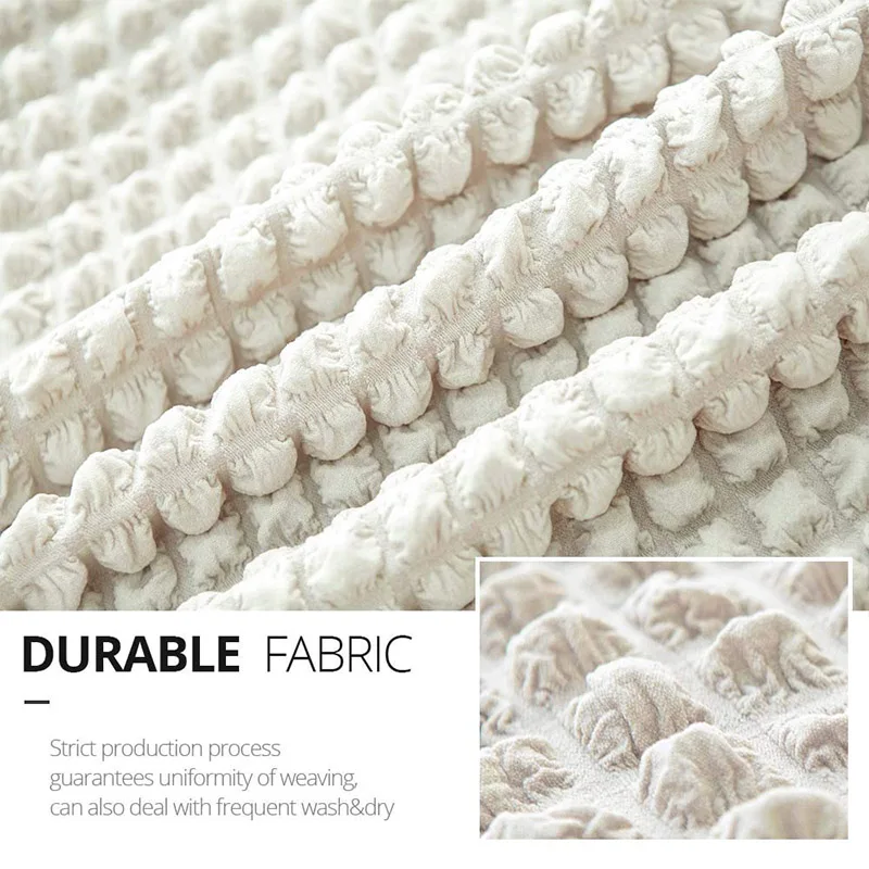 Чехол для дивана жаккардовый эластичный с юбкой гостиной | Дом и сад