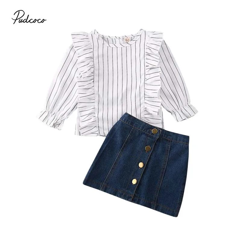 Весенне осенняя одежда для малышей 2020 детская Полосатая Футболка с рукавами