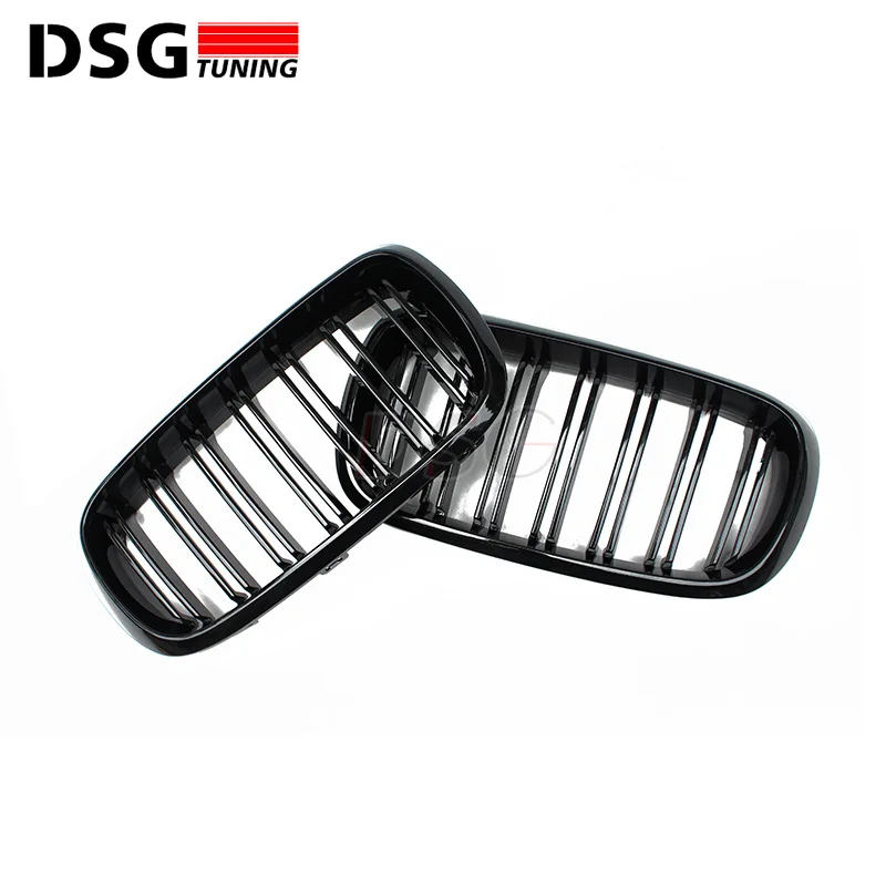 Подключи и играй F15 двойной козырек гриль F16 Передняя решетка для BMW 2014 2019 X5 X6|kidney