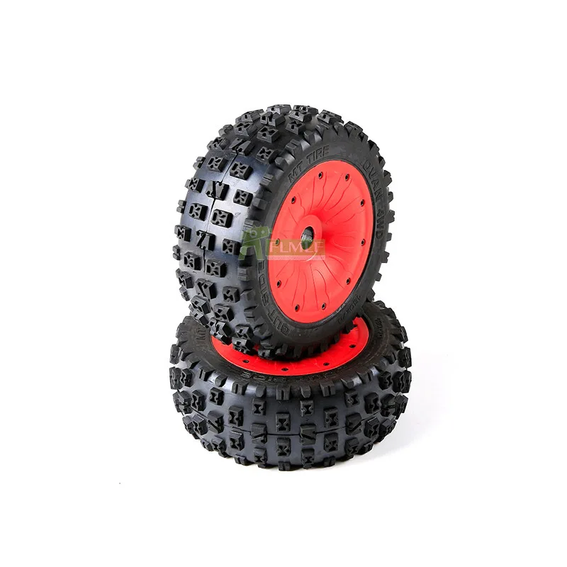 Комплект колесных шин Knobby подходит для 1/5 Losi 5ive T ROFUN ROVAN LT KingmotorX2 универсальная BAJA