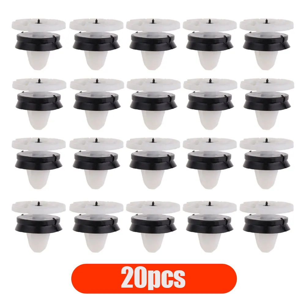 

20Pcs Car Interior Trim Door Panel Card Trim Clips Auto Bumper Fasteners Retainers Push Clips Fit for Citroen C4 DS4 9345ZN