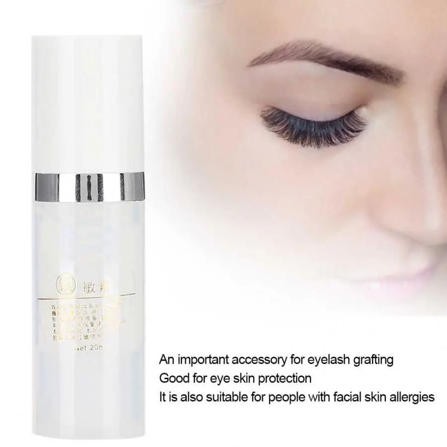 20ml Eyelash Grafting Allergy Treatment Liquid Lashes Extension Eye Detumescence Serum Lash Lift Beauty Eyelashes Care Tools | Красота и