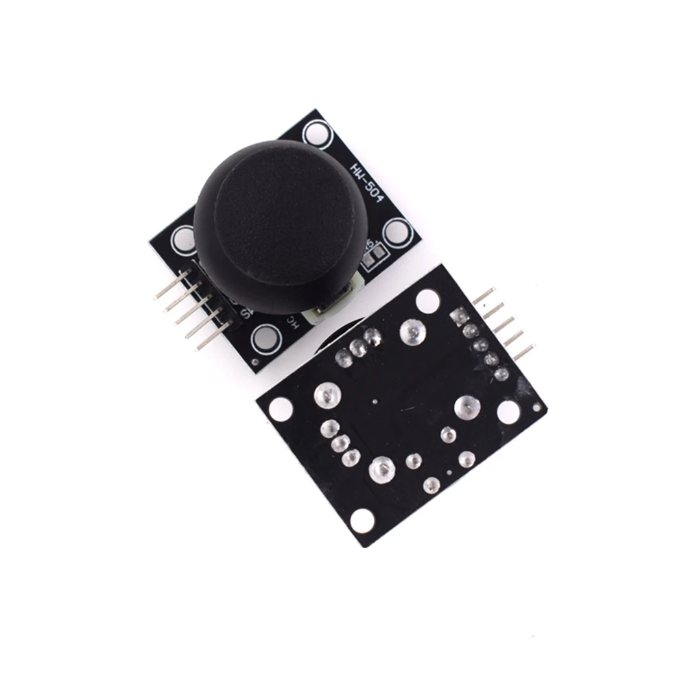 Модуль джойстика 2 54 мм 5-контактные двухосные кнопки Rocker для PS2 электронные