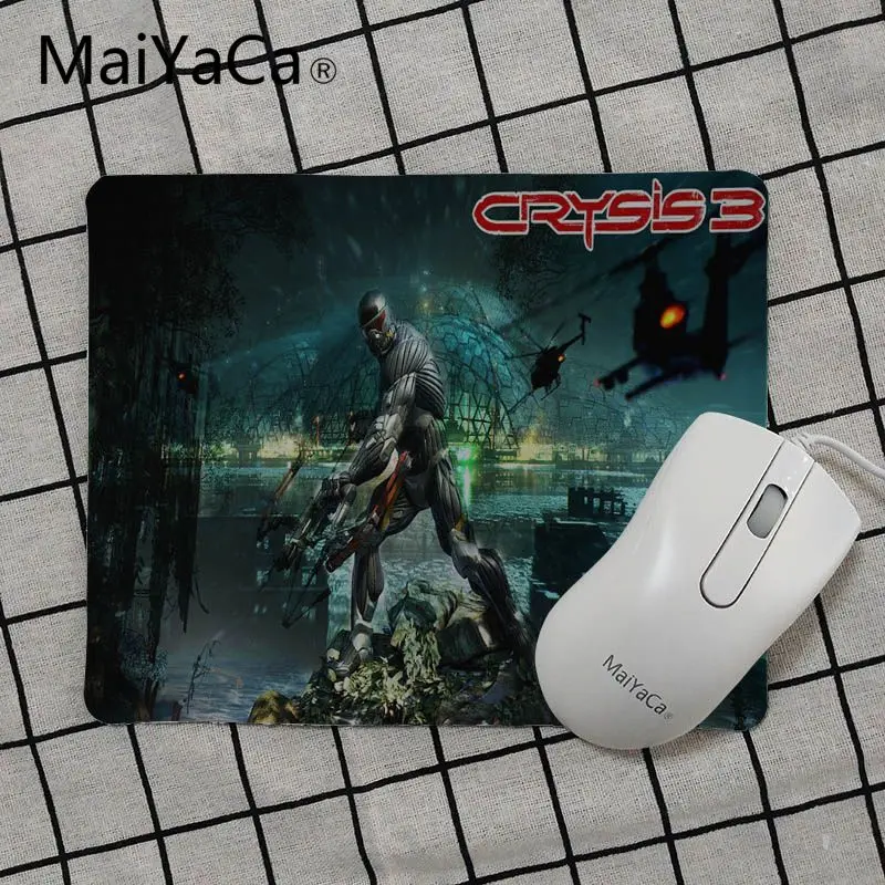 MaiYaCa crysis прочный резиновый коврик для мыши лидер продаж большая акция Россия