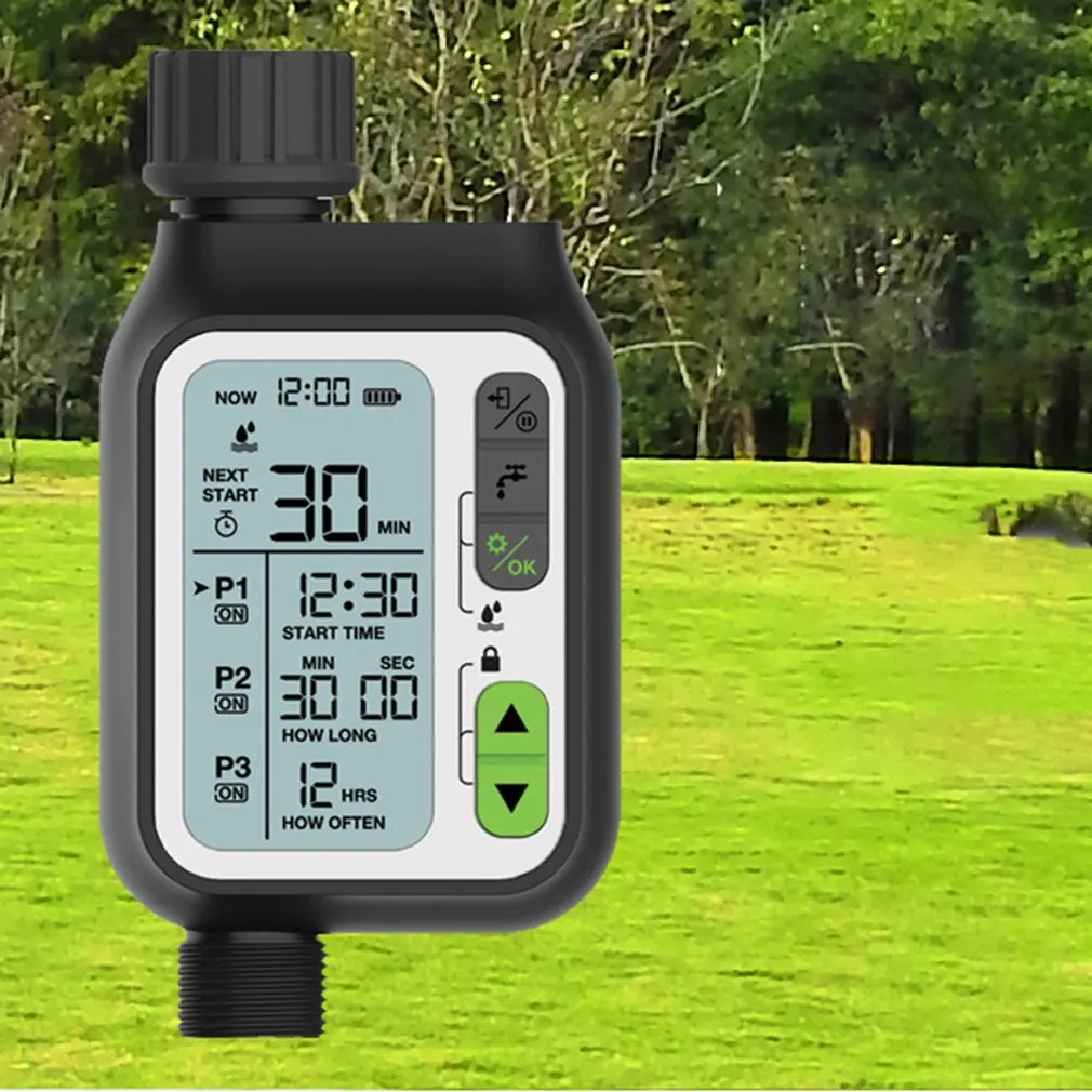 Таймер для полива сада автоматический контроллер с ЖК-дисплеем | Дом и сад