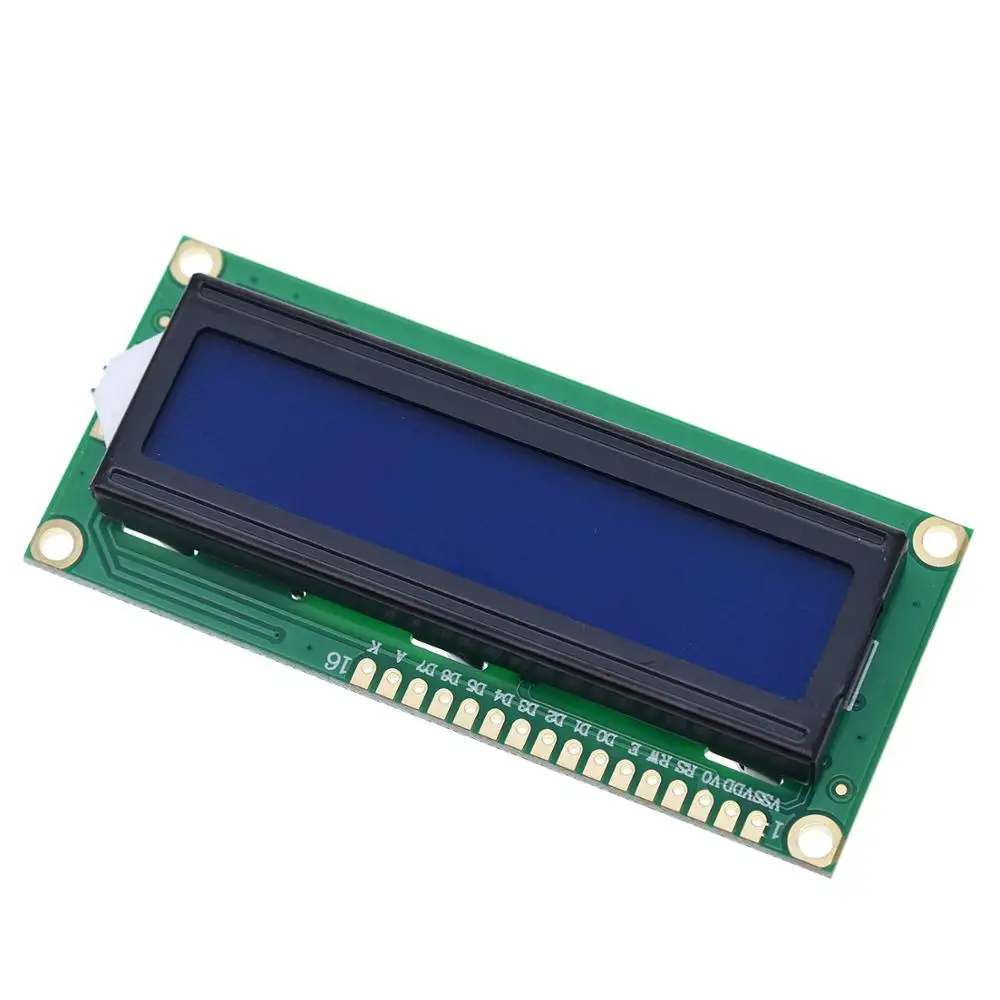 LCD1602 blue Модуль ЖКД синий зеленый экран IIC/igc 1602 для arduino 1602 lcd UNO r3 mega2560 lcd 1602 lcd 1602+ igc - Цвет: LCD1602 blue