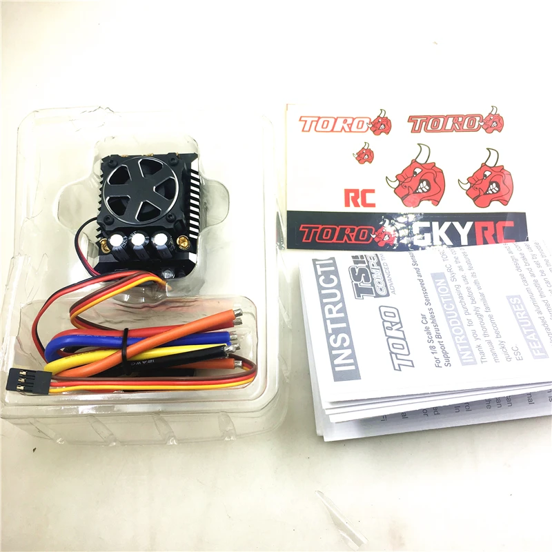 Новый SKYRC TS150 Pro Алюминий Торо безщеточное вариант ESC для 1/8 RC автомобиль багги Truggy