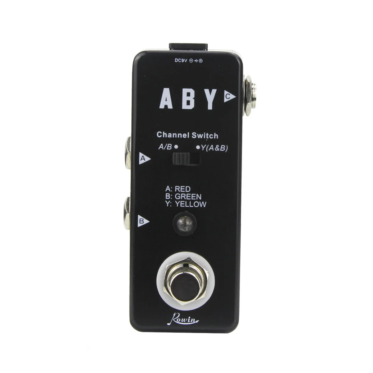 Новинка! Педаль для создания гитарных эффектов ABY Liner Mini с настоящим отключением