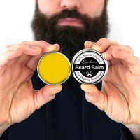 professional natural beard conditioner beard balm for beard growth organic moustache wax for beard smooth styling accessories