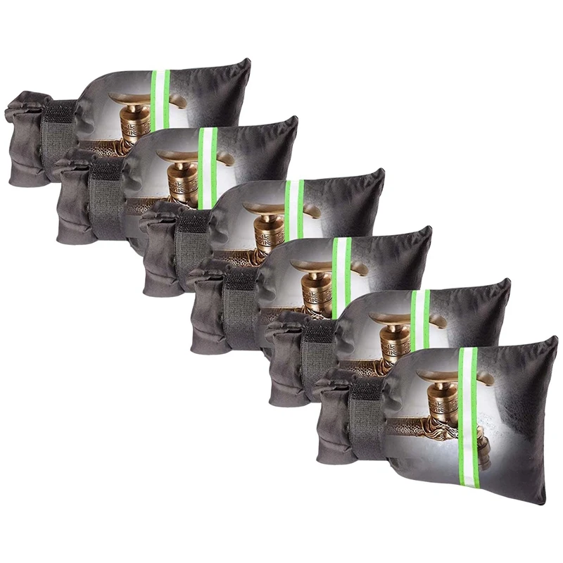 

Outdoor Faucet Covers For Winter,Garden Faucet Socks With Reflective Strips- Antifreeze Reusable Faucet Cover Set 6 PCS