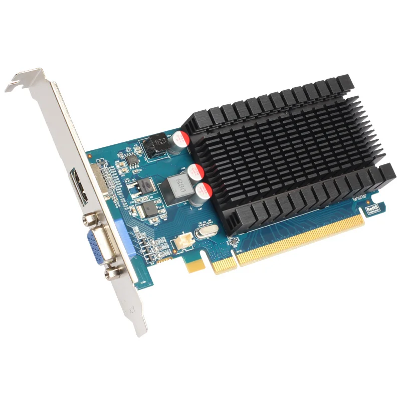 Игровая видеокарта Yeston R5 230 2G D3 2 Гб 64 бит GDDR3 625 МГц 1200 для ПК|Видеокарты| |