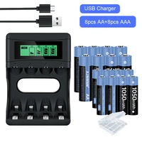 ajnwnm 1 5v aaa lithium rechargeable battery 1050mwh aa rechargeable battery 1 5v 3400mwh battery aa charger for 1 5v aa aaa