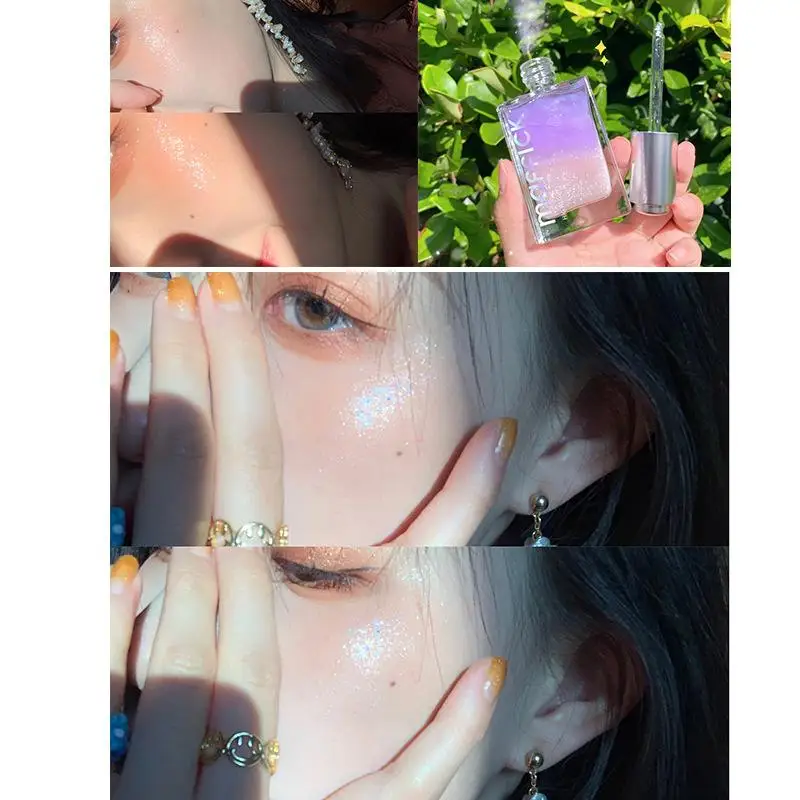 

MAFFICK 3 цвета жидкий хайлайтер пудра палитра блеск спрей бриллиантовый хайлайтер блеск для контурного макияжа пудра бронзеры косметика