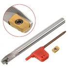 1 шт. BAP300R сверлильный брусок для токарного станка, 120 мм, держатель токарного инструмента + APMT1135PDER вставка с T8 гаечным ключом