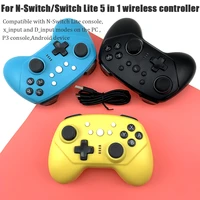 2020 wireless bluetooth gamepad joystick controller wired bluetooth controller wireless controller for ns pro switchlite switch